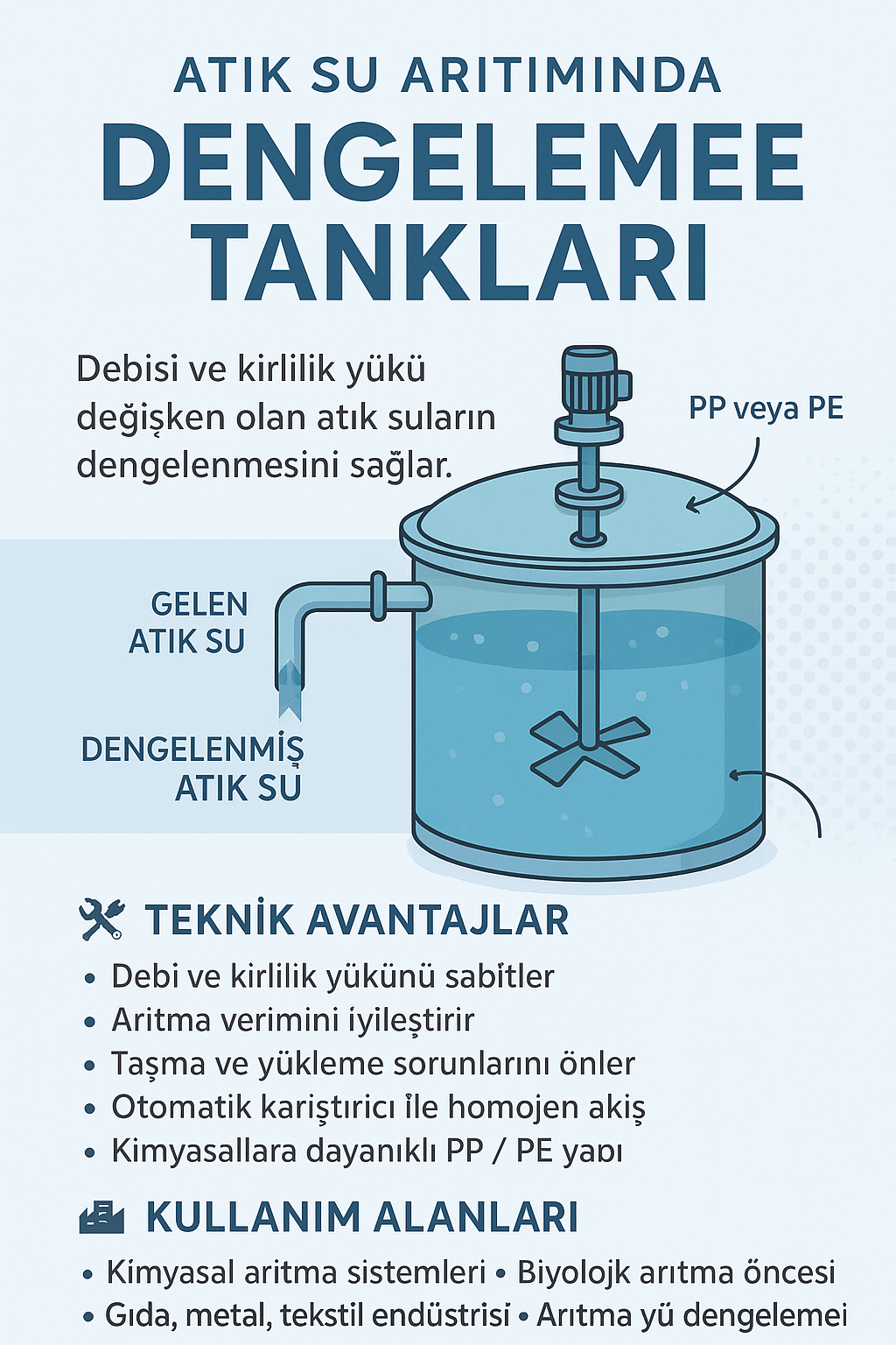Atık Su Arıtımında Dengeleme Tanklarının Önemi